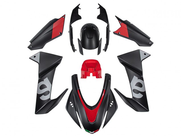 Mejores Carenados Moto Aprilia RS660 2020-2024 - Negro Rojo