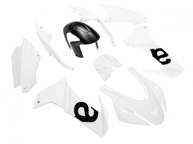 Mejores Carenado Moto Aprilia RS660 2020-2024 - Blanco