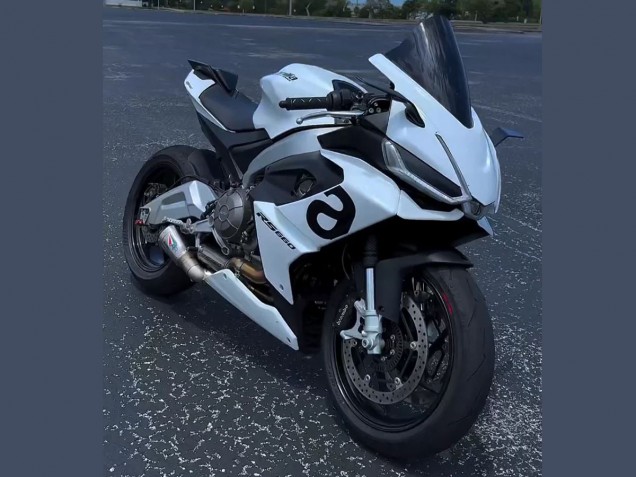 Mejores Carenados Moto Aprilia RS660 2020-2024 - Blanco
