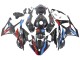 Mejores Carenados Moto BMW S1000RR 2023-2024 - Azul Rojo FibraCarbono
