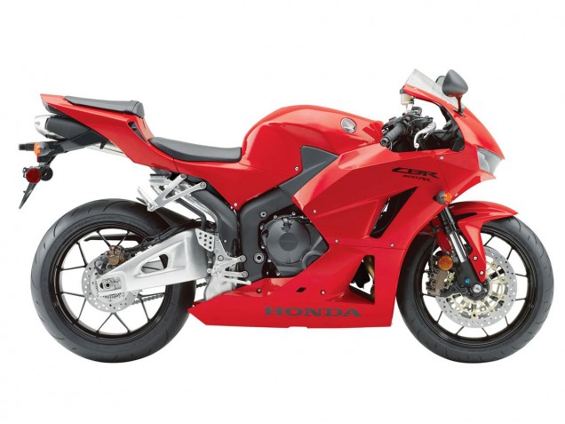 Mejores Carenado Moto Honda CBR600RR 2013-2023 - Rojo
