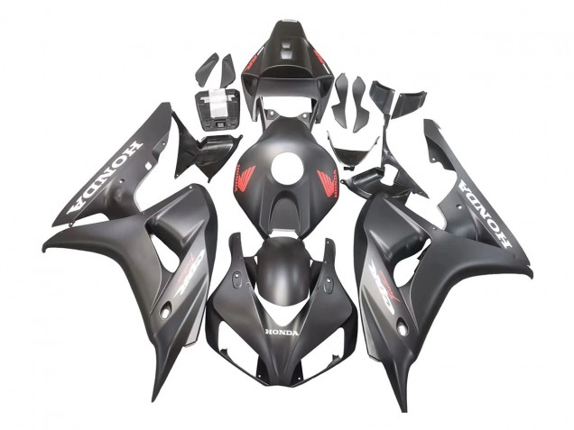 Mejores Carenados Moto Honda CBR1000RR 2006-2007 - Negro Mate