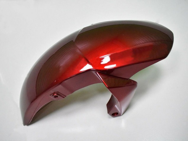 Mejores Carenados Moto Kawasaki EX650 2012-2016 - Rojo Negro Brillante