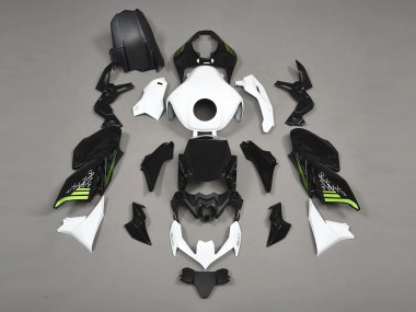 Mejores Carenados Moto Kawasaki Z900 2020-2024 - Negro Blanco