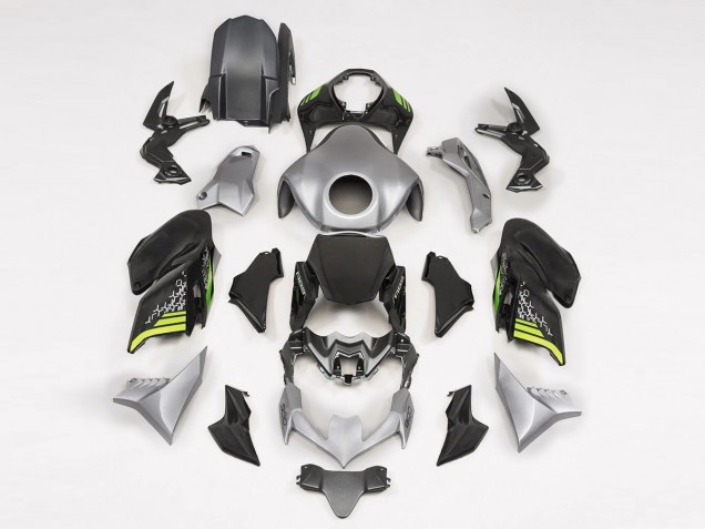 Mejores Carenados Moto Kawasaki Z900 2020-2024 - Negro Plata