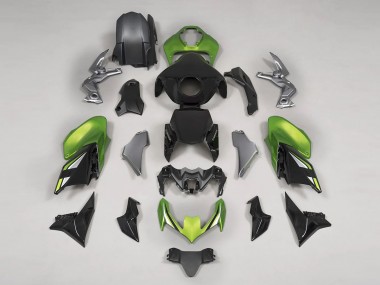Mejores Carenados Moto Kawasaki Z900 2020-2024 - Negro Verde