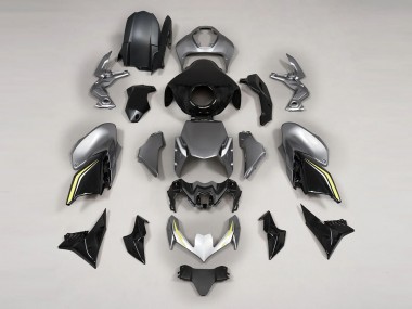 Mejores Carenados Moto Kawasaki Z900 2020-2024 - Gris Negro
