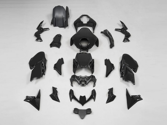 Mejores Carenados Moto Kawasaki Z900 2020-2024 - Negro Brillante