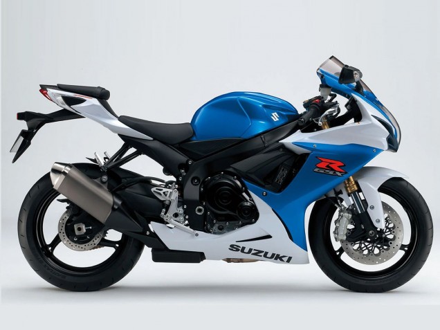 Mejores Carenados Moto Suzuki GSXR 600/750 2011-2024 - Blanco Azul Negro Rojo