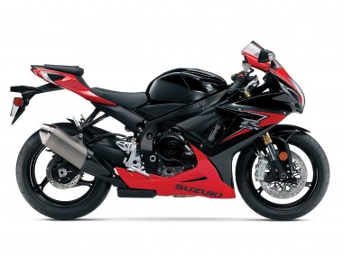 Mejores Carenados Moto Suzuki GSXR 600/750 2011-2024 - Rojo Negro Brillante