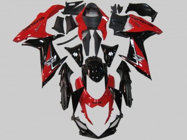 Mejores Carenados Moto Suzuki GSXR 600/750 2011-2024 - Rojo Negro