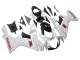 Mejores Carenados Moto Suzuki GSXR 600/750 2011-2024 - Blanco Negro Brillante Rojo Calcomanía