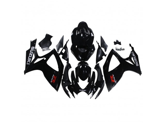 Mejores Carenados Moto Suzuki GSXR 600/750 2006-2007 - Negro Brillante