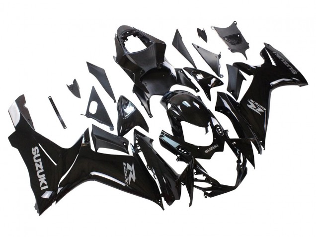 Mejores Carenados Moto Suzuki GSXR 600/750 2011-2024 - Negro Brillante
