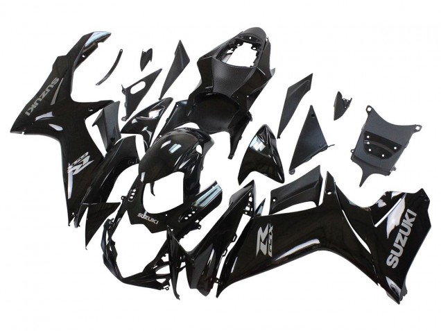 Mejores Carenados Moto Suzuki GSXR 600/750 2011-2024 - Negro Brillante