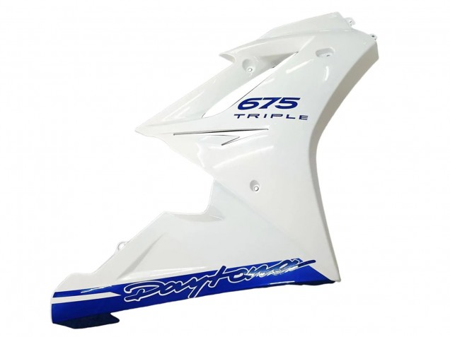 Mejores Carenados Moto Triumph Daytona 675 2006-2008 - Blanco Azul