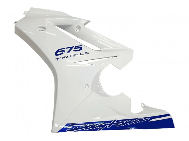 Mejores Carenados Moto Triumph Daytona 675 2006-2008 - Blanco Azul