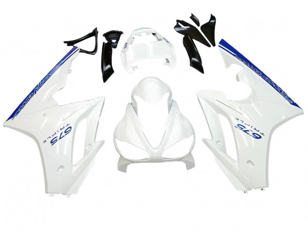 Mejores Carenados Moto Triumph Daytona 675 2006-2008 - Blanco Azul