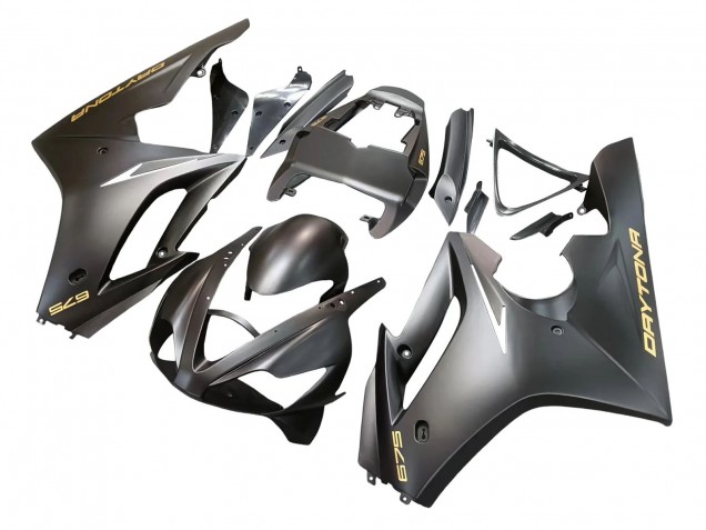 Mejores Carenados Moto Triumph Daytona 675 2006-2008 - Negro Mate