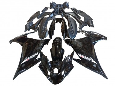 Mejores Carenados Moto Yamaha FZ6R 2009-2015 - Negro Brillante
