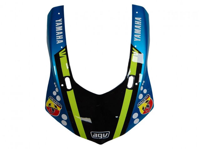 Mejores Carenados Moto Yamaha YZF R1 2015-2019 - Azul Verde Negro Tiburón