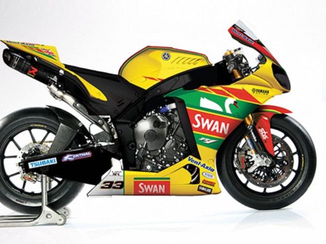 Mejores Carenados Moto Yamaha YZF R1 2004-2006 - Amarillo Rojo Verde Blanco Swan