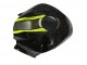 Mejores Carenados Moto Honda CBR600RR 2007-2008 - Negro Brillante Alta Visibilidad Amarillo