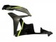 Mejores Carenados Moto Honda CBR600RR 2007-2008 - Negro Brillante Alta Visibilidad Amarillo