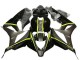 Mejores Carenados Moto Honda CBR600RR 2007-2008 - Negro Brillante Alta Visibilidad Amarillo