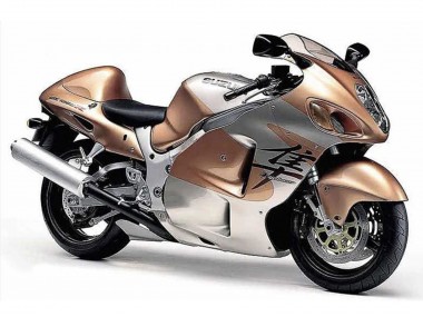 Mejores Carenados Moto Suzuki GSXR 1300 Hayabusa 1996-2007 - Marrón Claro Plata