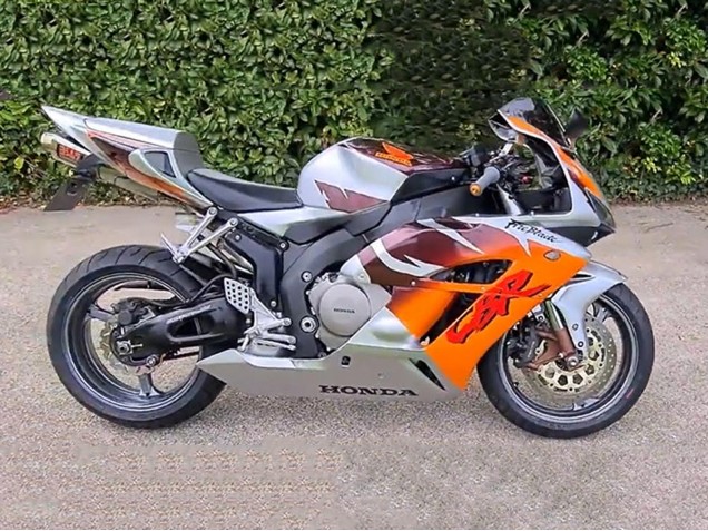 Mejores Carenados Moto Honda CBR1000RR 2006-2007 - Plata Naranja