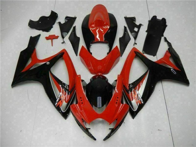 Moto Carenado GSXR 600 / 750 K6 2006-2007 - Rojo
