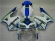 Moto Plástica CBR 600 RR 2005-2006 - Blanco Azul