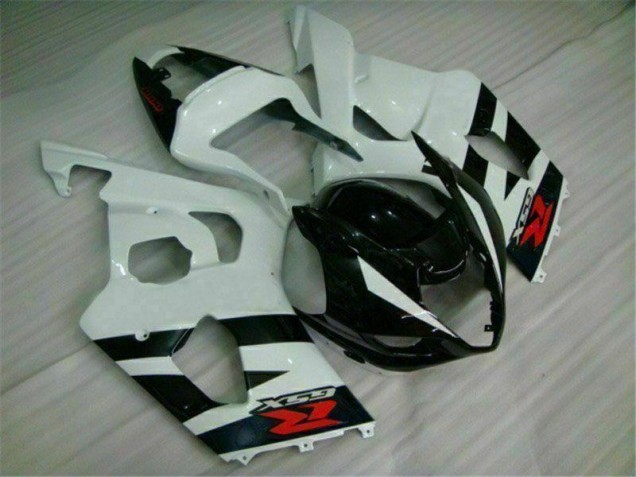 Moto Plástica GSXR 1000 K3 2003-2004 - Blanco Negro Moto Plástica GSXR 1000 K3 2003-2004 - Blanco Negro