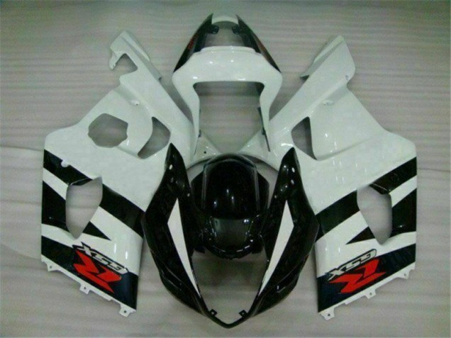 Moto Plástica GSXR 1000 K3 2003-2004 - Blanco Negro Moto Plástica GSXR 1000 K3 2003-2004 - Blanco Negro