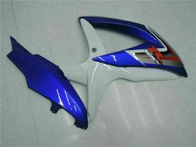 Moto Plástica GSXR 600 / 750 K8 2008-2010 - Azul Blanco Moto Plástica GSXR 600 / 750 K8 2008-2010 - Azul Blanco