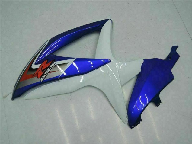 Moto Plástica GSXR 600 / 750 K8 2008-2010 - Azul Blanco Moto Plástica GSXR 600 / 750 K8 2008-2010 - Azul Blanco