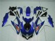 Moto Plástica GSXR 600 / 750 K8 2008-2010 - Azul Blanco Moto Plástica GSXR 600 / 750 K8 2008-2010 - Azul Blanco