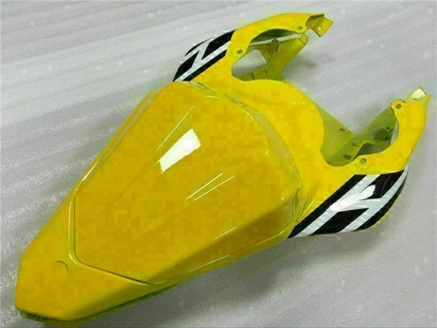 Moto Plástica R6 2006-2007 - Amarillo Blanco Negro