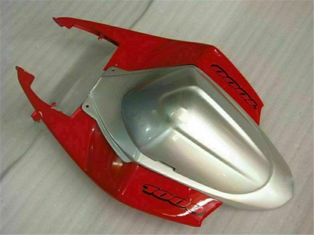 Moto Plástico GSXR 1000 K5 2005-2006 - Rojo Blanco