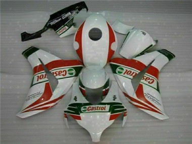 Plástica Moto CBR 1000 RR 2008-2011 - Blanco Rojo