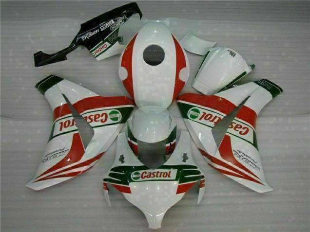 Plástica Moto CBR 1000 RR 2008-2011 - Blanco Rojo Plástica Moto CBR 1000 RR 2008-2011 - Blanco Rojo