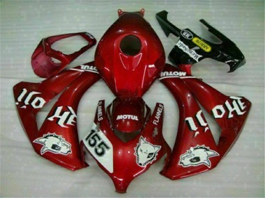 Plástica Moto CBR 1000 RR 2008-2011 - Rojo