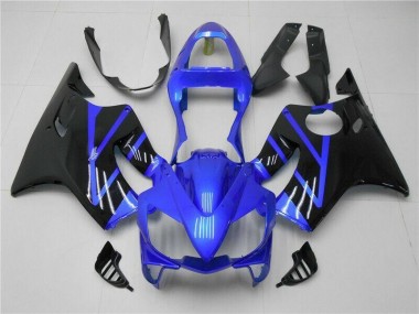 Plástica Moto CBR 600 F4i 2001-2003 - Azul Negro