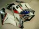 Plástico Moto CBR 1000 RR 2004-2005 - Blanco Negro