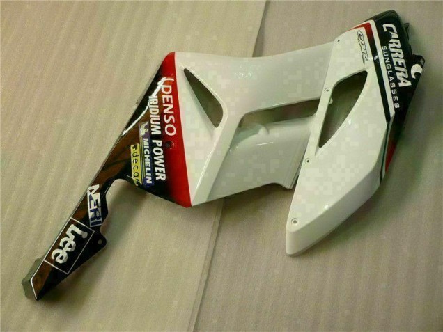 Plástico Moto CBR 1000 RR 2004-2005 - Blanco Negro