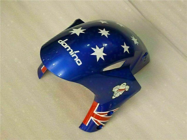 Plástico Moto CBR 1000 RR 2004-2005 - Blanco Negro
