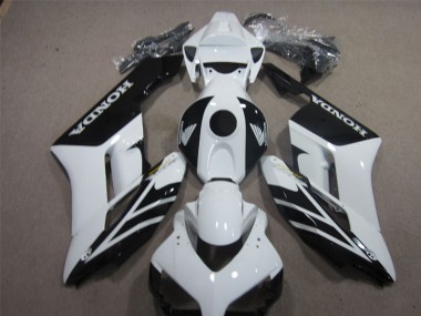 Plástico Moto CBR 1000 RR 2004-2005 - Negro Blanco