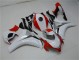Plástico Moto CBR 1000 RR 2008-2011 - Blanco Rojo Plástico Moto CBR 1000 RR 2008-2011 - Blanco Rojo