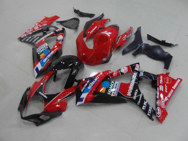 Plástico Moto GSXR 1000 K7 2007-2008 - Rojo